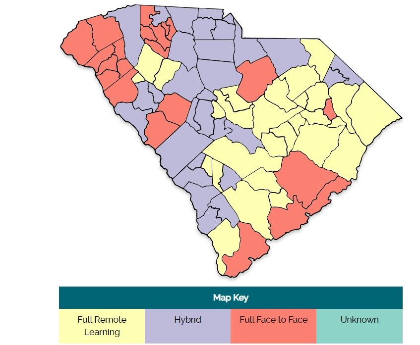 Districts' operational status